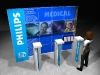 Roadshow Phillips stand and Pods