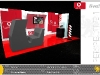 6m by 3m Vodafone stand